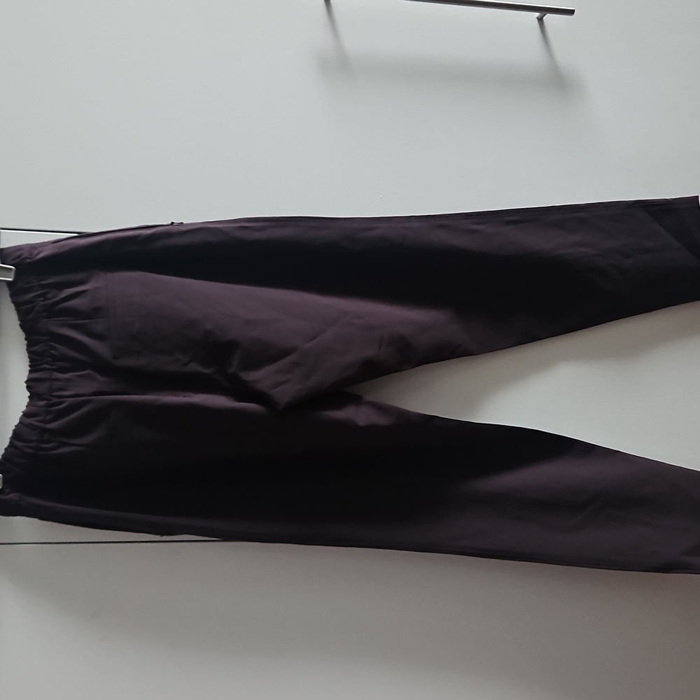 NWT MM Lafleur Colby Pants OrigamiTech Size 6 In Acai - Picture 6 of 6